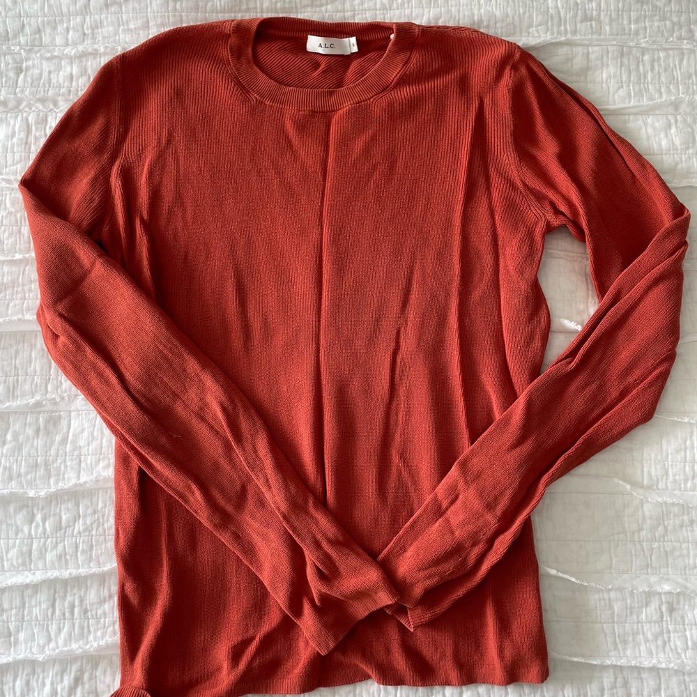 A.L.C. Women's Sweater in Rich Orange